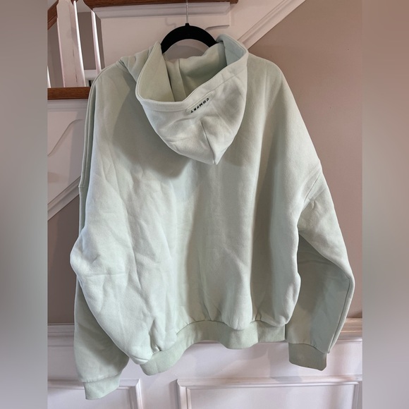 Comfort Mint Green Zip-Up Hoodie - Picture 12 of 14